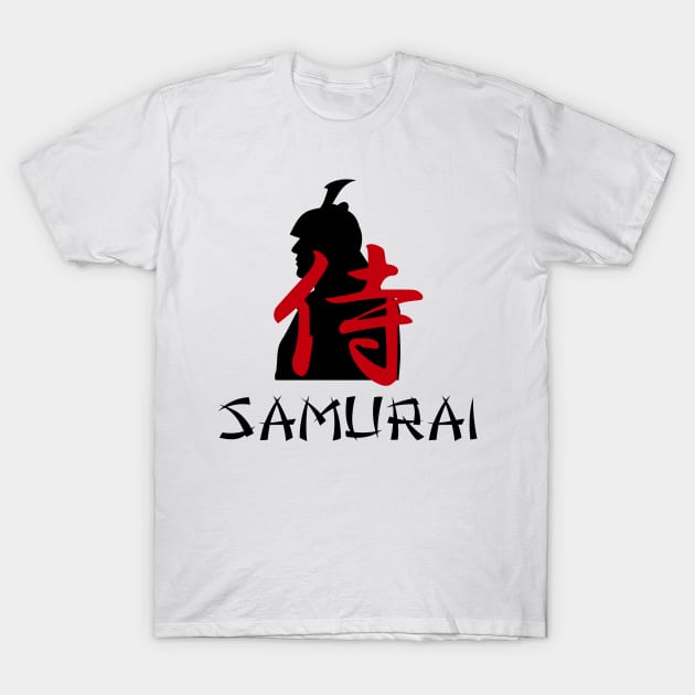 samurai warrior T-Shirt by s4rt4